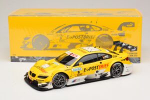 BMW M3 E92 DTM #8 D. Werner BMW Team Schnitzer 2012 Minichamps 1:18 100122208 Metalli — kuva 8 / 8