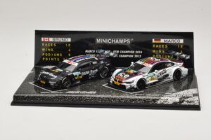 BMW M3 & M4 DTM Champions Set B. Spengler / M. Wittmann 2012 & 2014 Minichamps 1:43 412020723 Metalli