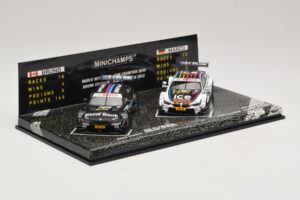 BMW M3 & M4 DTM Champions Set B. Spengler / M. Wittmann 2012 & 2014 Minichamps 1:43 412020723 Metalli — kuva 2 / 5