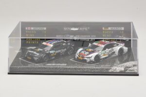 BMW M3 & M4 DTM Champions Set B. Spengler / M. Wittmann 2012 & 2014 Minichamps 1:43 412020723 Metalli — kuva 4 / 5