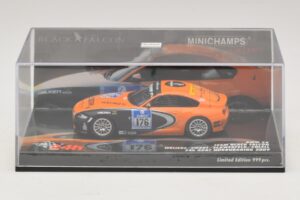 BMW Z4 GT3 Black Falcon #176 24 Hours of Nürburgring 2009 Minichamps 1:43 437092776 Metalli — kuva 4 / 5