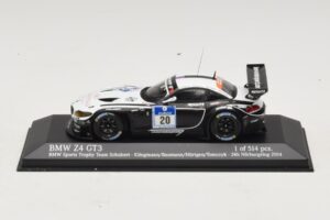 BMW Z4 GT3 BMW Sports Trophy #20 Klingmann / Baumann 24 Hours of Nurburgring 2014 Minichamps 1:43 437142030 Metalli
