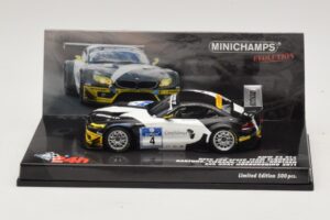 BMW Z4 GT3 Need for Speed Team #4 Hartung / Viebahn 24 Hours of Nürburgring 2011 Minichamps 1:43 437112904 Metalli