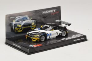 BMW Z4 GT3 Need for Speed Team #4 Hartung / Viebahn 24 Hours of Nürburgring 2011 Minichamps 1:43 437112904 Metalli — kuva 2 / 5