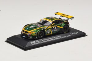 BMW Z4 GT3 Saudi Falcons #12 Al Faisal / Binladen 24 Hours of Dubai 2013 Minichamps 1:43 437132412 Metalli — kuva 2 / 4