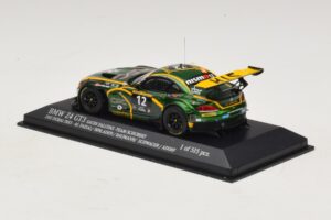 BMW Z4 GT3 Saudi Falcons #12 Al Faisal / Binladen 24 Hours of Dubai 2013 Minichamps 1:43 437132412 Metalli — kuva 3 / 4