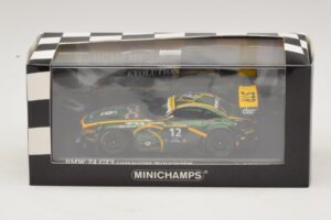 BMW Z4 GT3 Saudi Falcons #12 Al Faisal / Binladen 24 Hours of Dubai 2013 Minichamps 1:43 437132412 Metalli — kuva 4 / 4