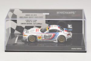 BMW Z4 GT3 Steiff #7 Muller / Ara Super GT 2015 Minichamps 1:43 447152007 Metalli — kuva 4 / 5