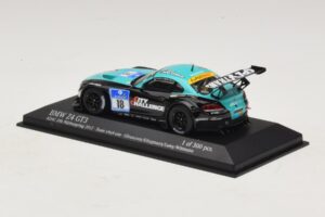 BMW Z4 GT3 Vita4One #18 Goransson / Klingmann 24 Hours of Nürburgring 2012 Minichamps 1:43 437122918 Metalli — kuva 3 / 4