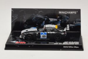 BMW Z4 M Coupe #69 Adams / K. Ludwig ADAC 24h Nürburgring 2009 Minichamps 1:43 400092769 Metalli