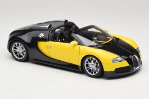 Bugatti Veyron Grand Sport Black Lemon Minichamps 1:18 100110831 Metalli — kuva 6 / 8
