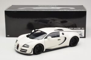 Bugatti Veyron Super Sport Valkoinen Minichamps 1:18 100110844 Metalli — kuva 8 / 8