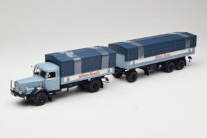Bussing 8000S13 Pritschenzug Kölner Zucker Minichamps 1:43 499079920 Metalli