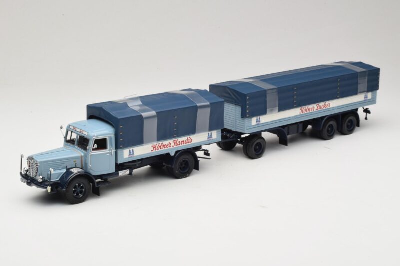 Bussing 8000S13 Pritschenzug Kölner Zucker Minichamps 1:43 499079920 Metalli