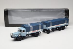 Bussing 8000S13 Pritschenzug Kölner Zucker Minichamps 1:43 499079920 Metalli — kuva 5 / 5