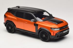 Dacia Duster Mk3 Redust Sport 4x2 Hybrid Metallic Orange Otto 1:18 OT1316 Hartsi — kuva 4 / 6