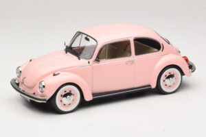 Volkswagen 1303 Pastel Pink New Baby Gift Norev 1:18 188677 Metalli