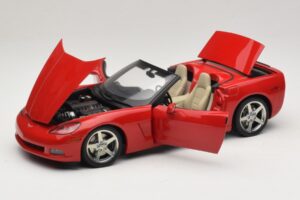 Chevrolet Corvette C6 Avoauto Punainen AUTOart 1:18 71221 Metalli — kuva 2 / 8