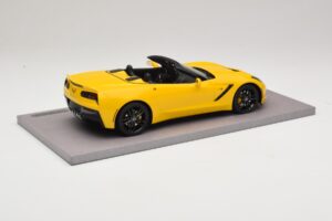 Chevrolet Corvette C7 Velocity Yellow BBR 1:18 BLM1815E Hartsi — kuva 2 / 6