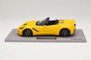 Chevrolet Corvette C7 Velocity Yellow BBR 1:18 BLM1815E Hartsi — kuva 3 / 6
