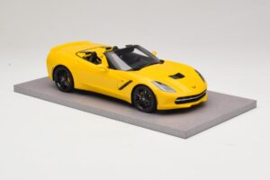 Chevrolet Corvette C7 Velocity Yellow BBR 1:18 BLM1815E Hartsi — kuva 4 / 6