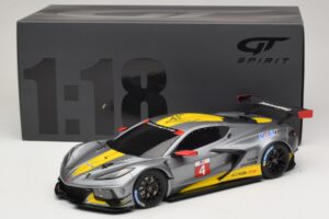 Chevrolet Corvette C8.R Harmaa GT Spirit 1:18 GT307 Hartsi — kuva 6 / 6