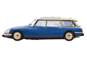 Citroën DS 21 Break Danube Blue Norev 1:18 181772 Metalli — kuva 4 / 4