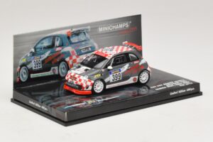 Fiat 500 Abarth Assetto Corse #399 Autohaus Winz VLN 2010 Minichamps 1:43 437101299 Metalli — kuva 2 / 5