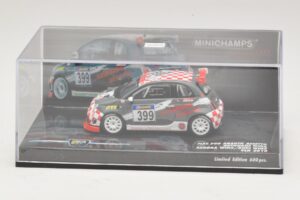 Fiat 500 Abarth Assetto Corse #399 Autohaus Winz VLN 2010 Minichamps 1:43 437101299 Metalli — kuva 4 / 5