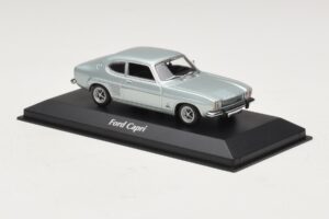 Ford Capri I Vaaleansininen Metallinen Maxichamps 1:43 940085501 Metalli — kuva 3 / 4