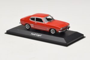 Ford Capri I Punainen Maxichamps 1:43 940085500 Metalli — kuva 3 / 4