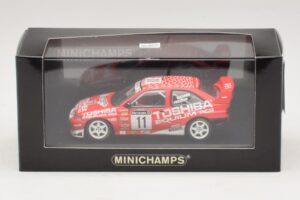 Ford Escort Cosworth Toshiba #11 A. Vatanen / Freeman 1994 Minichamps 1:43 430981811 Metalli — kuva 4 / 4