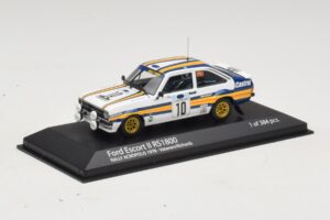 Ford Escort Mk2 RS1800 #10 A. Vatanen / D. Richards Rally Acropolis 1978 Minichamps 1:43 400808410 Metalli — kuva 2 / 4