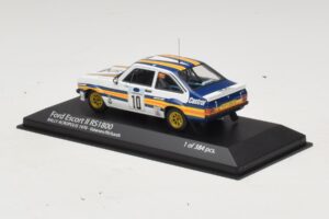 Ford Escort Mk2 RS1800 #10 A. Vatanen / D. Richards Rally Acropolis 1978 Minichamps 1:43 400808410 Metalli — kuva 3 / 4
