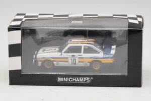 Ford Escort Mk2 RS1800 #10 A. Vatanen / D. Richards Rally Acropolis 1978 Minichamps 1:43 400808410 Metalli — kuva 4 / 4