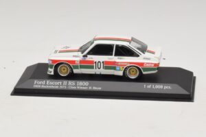 Ford Escort Mk2 RS1800 #10 H. Heyer Class Winner DRM Hockenheim 1975 Minichamps 1:43 400758491 Metalli