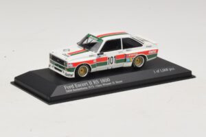 Ford Escort Mk2 RS1800 #10 H. Heyer Class Winner DRM Hockenheim 1975 Minichamps 1:43 400758491 Metalli — kuva 2 / 4