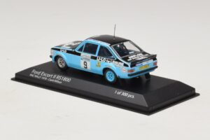 Ford Escort Mk2 RS1800 #9 R. Clark / Wilson RAC Rally 1978 Minichamps 1:43 400788409 Metalli — kuva 3 / 4