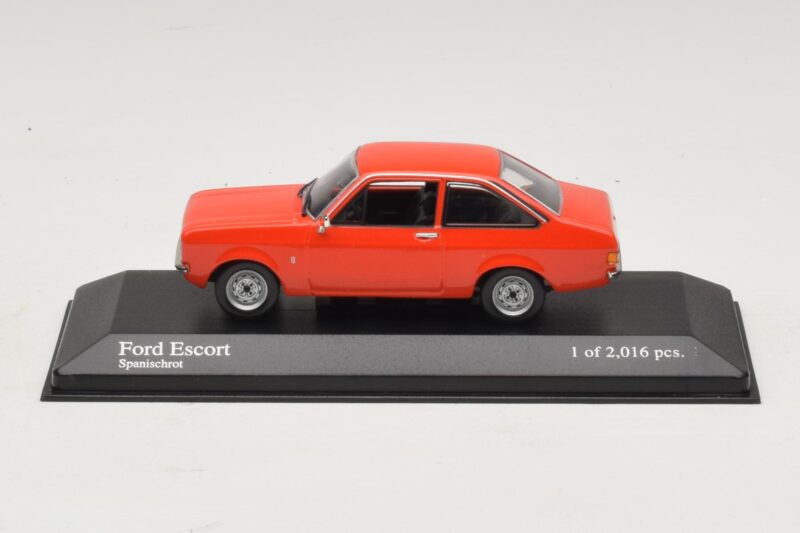 Ford Escort Mk2 Spanish Red Minichamps 1:43 400084100 Metalli