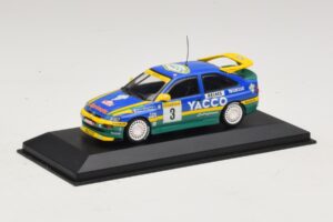 Ford Escort RS #3 Bernardini / Occelli Rally Monte Carlo Winner 1996 Minichamps 1:43 430968203 Metalli — kuva 2 / 4