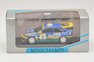 Ford Escort RS #3 Bernardini / Occelli Rally Monte Carlo Winner 1996 Minichamps 1:43 430968203 Metalli — kuva 4 / 4