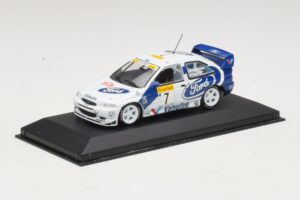 Ford Escort WRC #7 J. Kankkunen / J. Repo Rally Monte Carlo 1998 Minichamps 1:43 430988707 Metalli — kuva 2 / 4