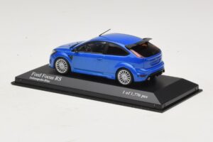 Ford Focus RS Mk2 Sininen Metallic Minichamps 1:43 400088101 Metalli — kuva 3 / 4