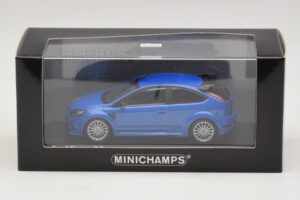 Ford Focus RS Mk2 Sininen Metallic Minichamps 1:43 400088101 Metalli — kuva 4 / 4