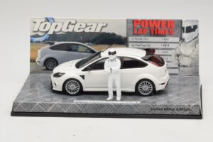 Ford Focus RS Mk2 Top Gear Valkoinen Hahmon Kanssa Minichamps 1:43 519438810 Metalli
