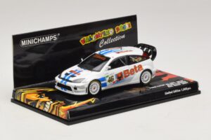 Ford Focus RS WRC #46 V. Rossi / C. Cassina RAC Rally 2007 Vaurioitunut Pakkaus Minichamps 1:43 400078446-O1 Metalli — kuva 2 / 5