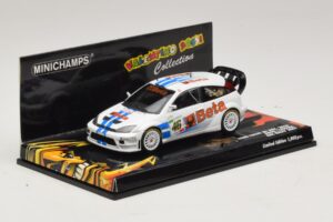 Ford Focus RS WRC #46 V. Rossi / C. Cassina RAC Rally 2007 Minichamps 1:43 400078446 Metalli — kuva 2 / 5