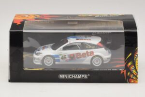Ford Focus RS WRC #46 V. Rossi / C. Cassina RAC Rally 2007 Minichamps 1:43 400078446 Metalli — kuva 5 / 5