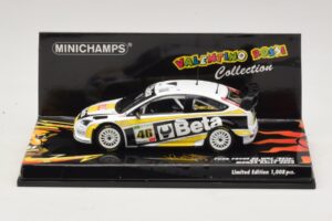 Ford Focus RS WRC #46 V. Rossi / C. Cassina Monza Rally Show 2008 Minichamps 1:43 400088946 Metalli