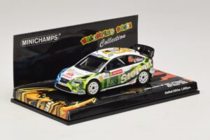 Ford Focus RS WRC #46 V. Rossi / C. Cassina RAC Rally 2008 Minichamps 1:43 400088146 Metalli — kuva 2 / 5